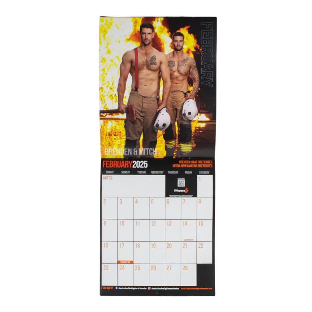 Australian Firefighters 2025 Wall Calendar Sixth Alternate Image