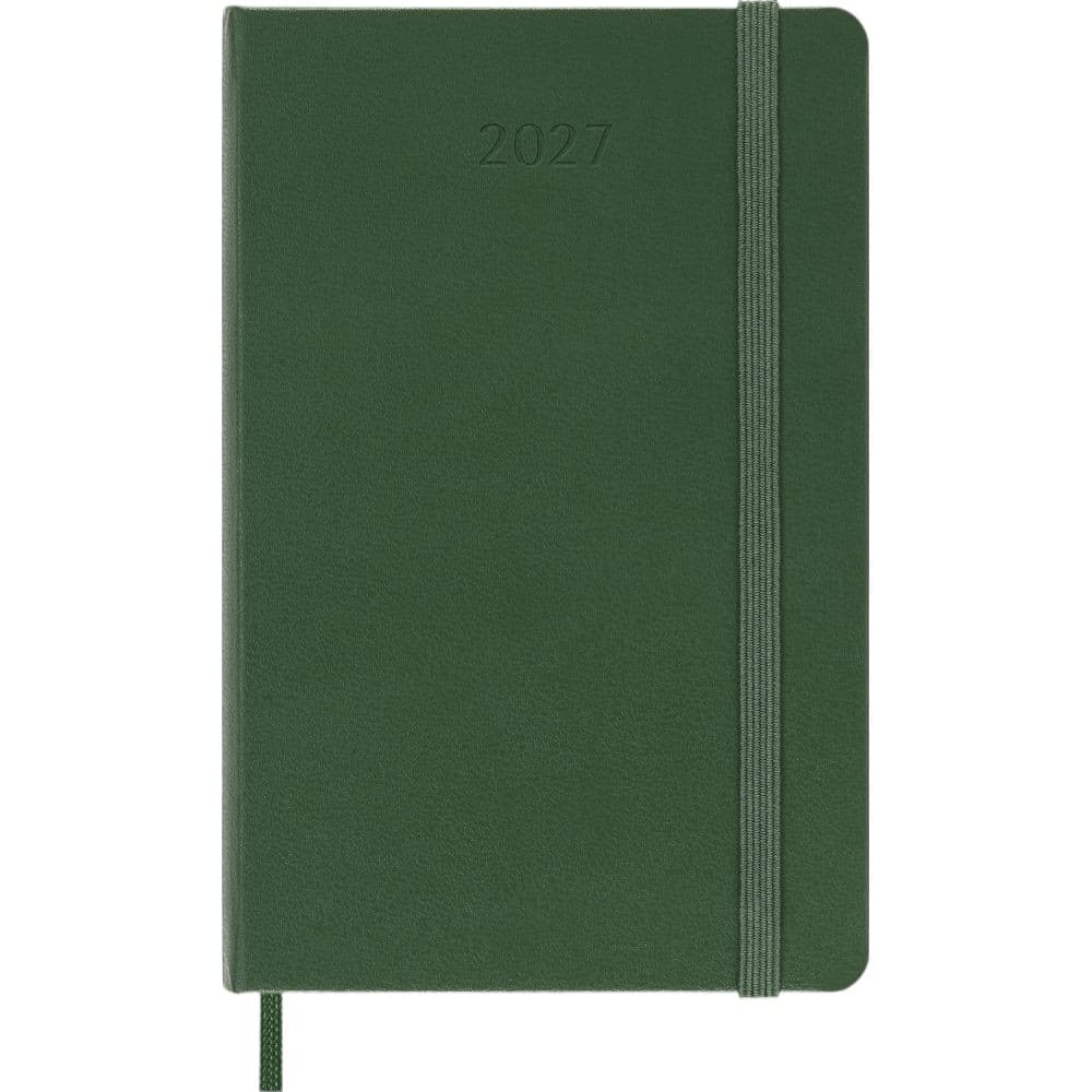 Moleskine Myrtle Green Pocket Hard Cover 2027 Daily Planner First Alternate Image
