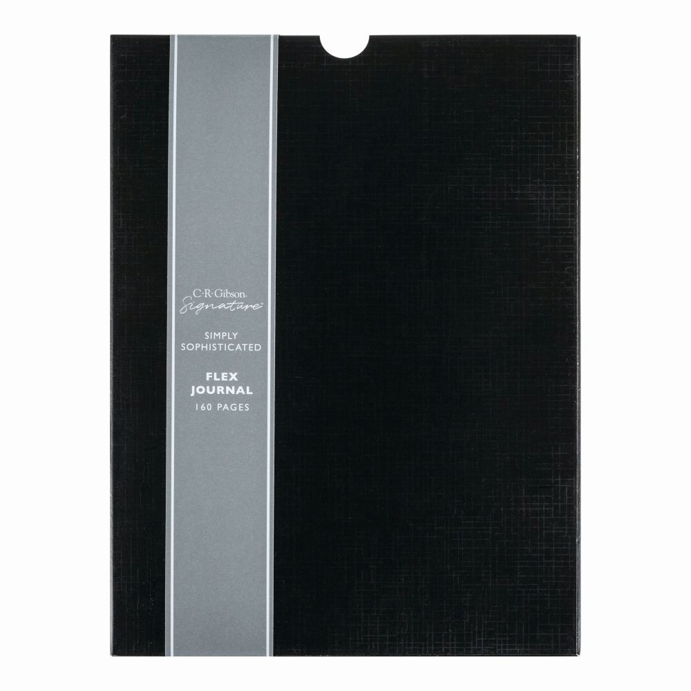 Lang Black Flex Journal In Sleeve