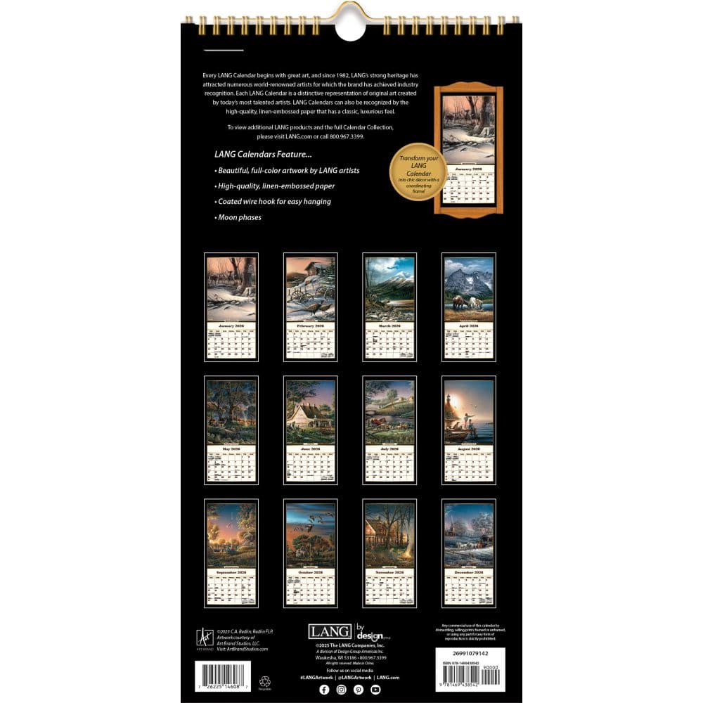 Terry Redlin 2026 Vertical Wall Calendar Calendars Com 4def9af2 124d 45ee 8d82