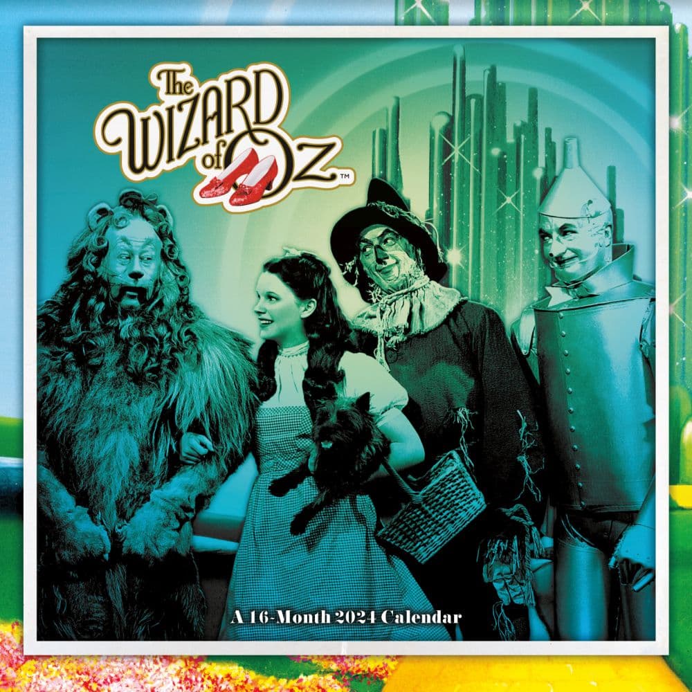 Wizard of Oz Exclusive with Print 2024 Wall Calendar - Calendars.com