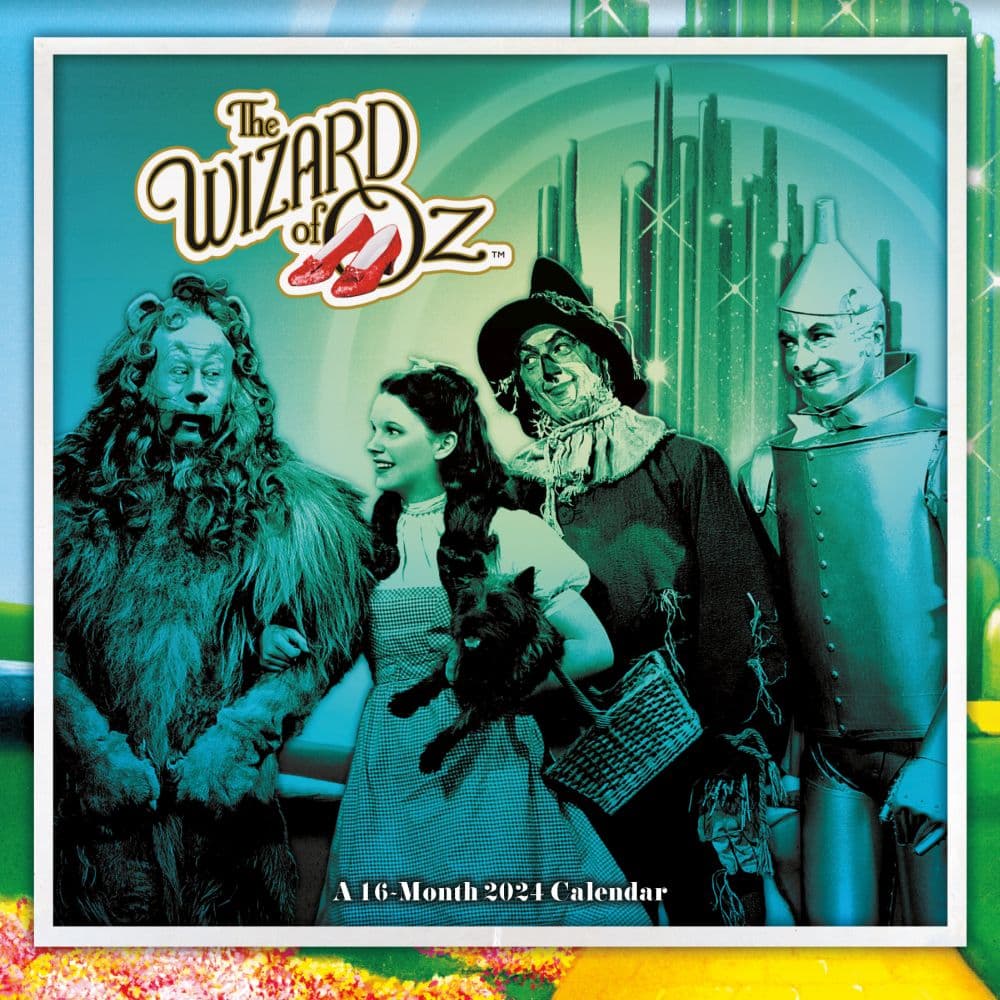 Wizard of Oz Exclusive with Print 2025 Wall Calendar