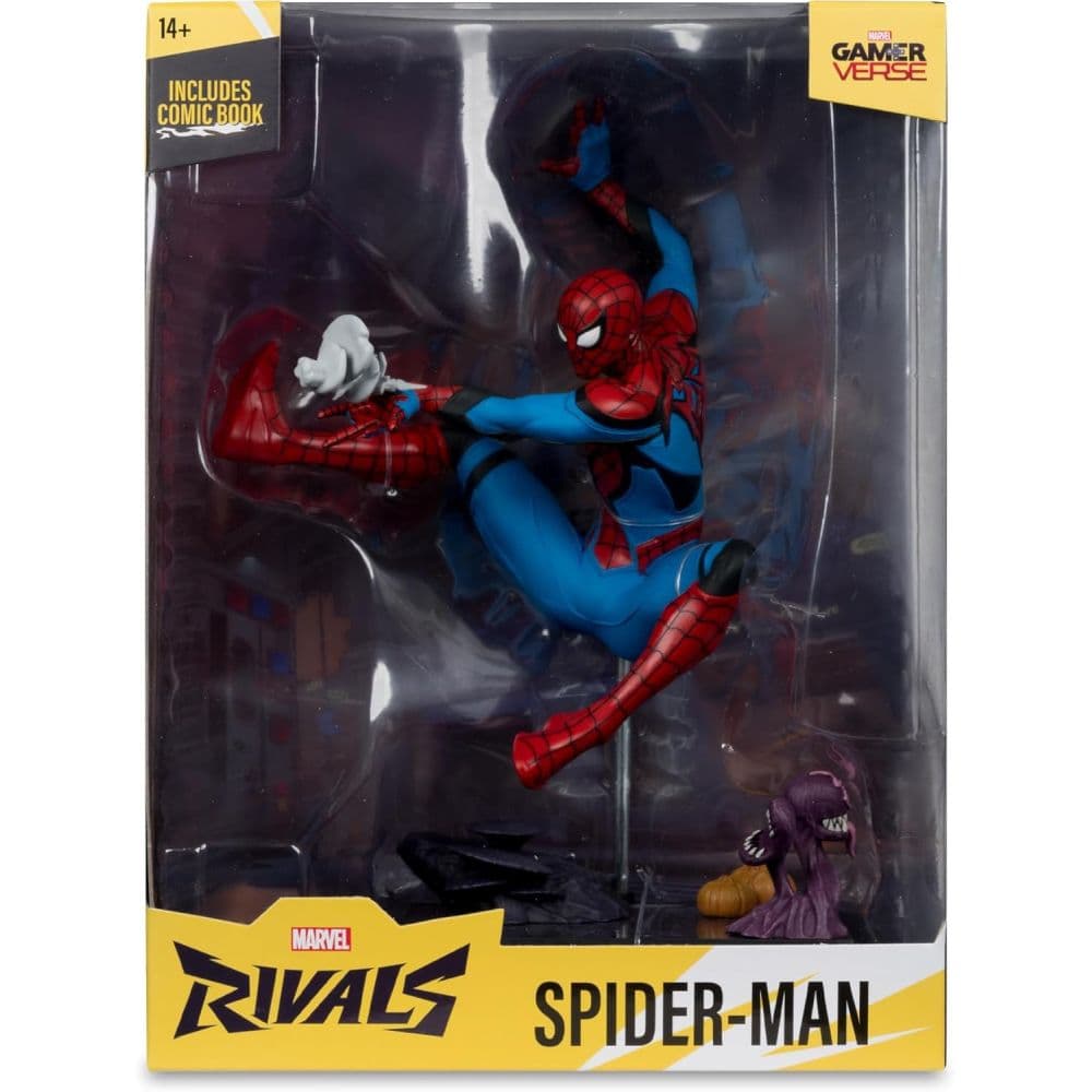 Marvel Rivals Gamerverse 1:6 Spider-Man Posed Figure First Alternate Image