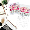 image Garden Bouquets 2025 Mini Wall Calendar