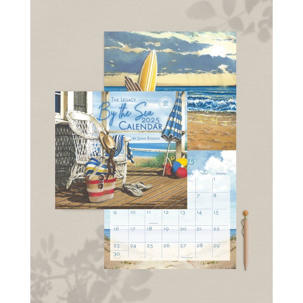 By The Sea 2025 Wall Calendar Third Alternate Image width=&quot;1000&quot; height=&quot;1000&quot;