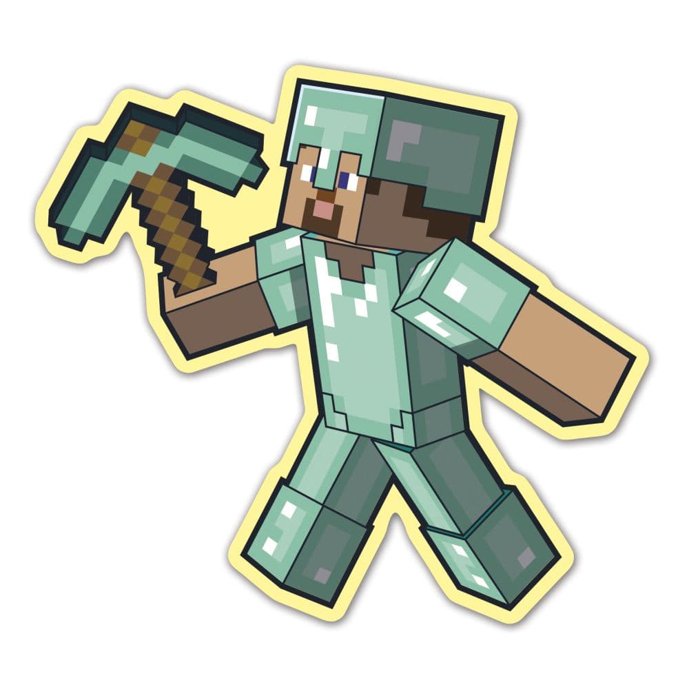 Minecraft Exclusive with Decal 2027 Wall Calendar Fifth Alternate Image