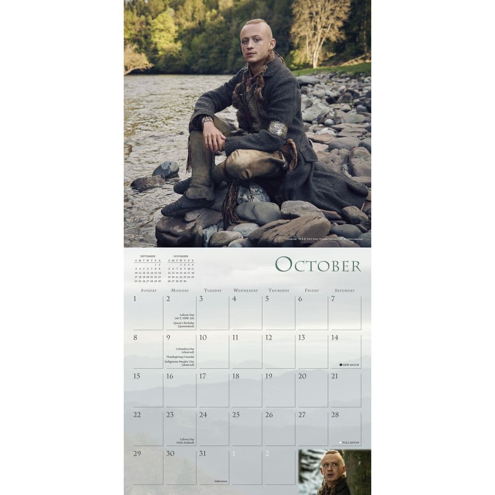 Outlander Calendar 2023 Customize and Print