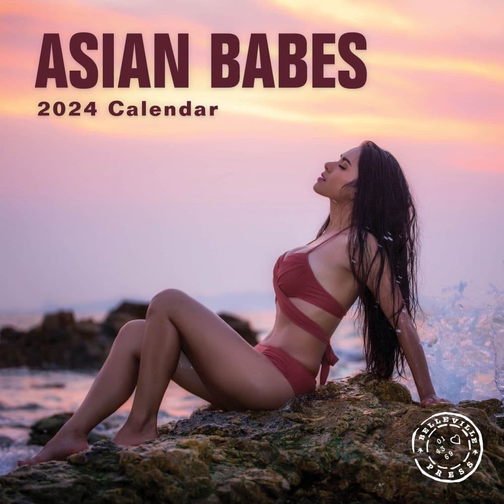 Asian Babes 2024 Wall Calendar