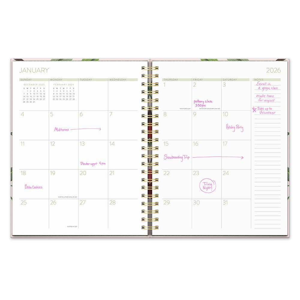 Fruit and Flora Spiral 2026 Planner Fourth Alternate Image