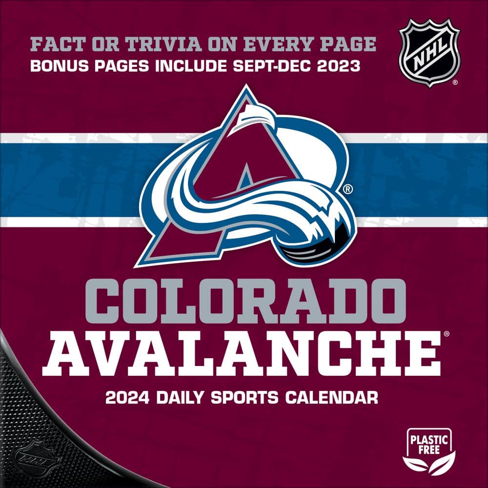 Colorado Avalanche 2024 Desk Calendar