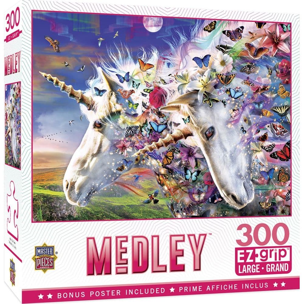 Unicorns & Butterflies EZ Grip 300pc Puzzle Main Image