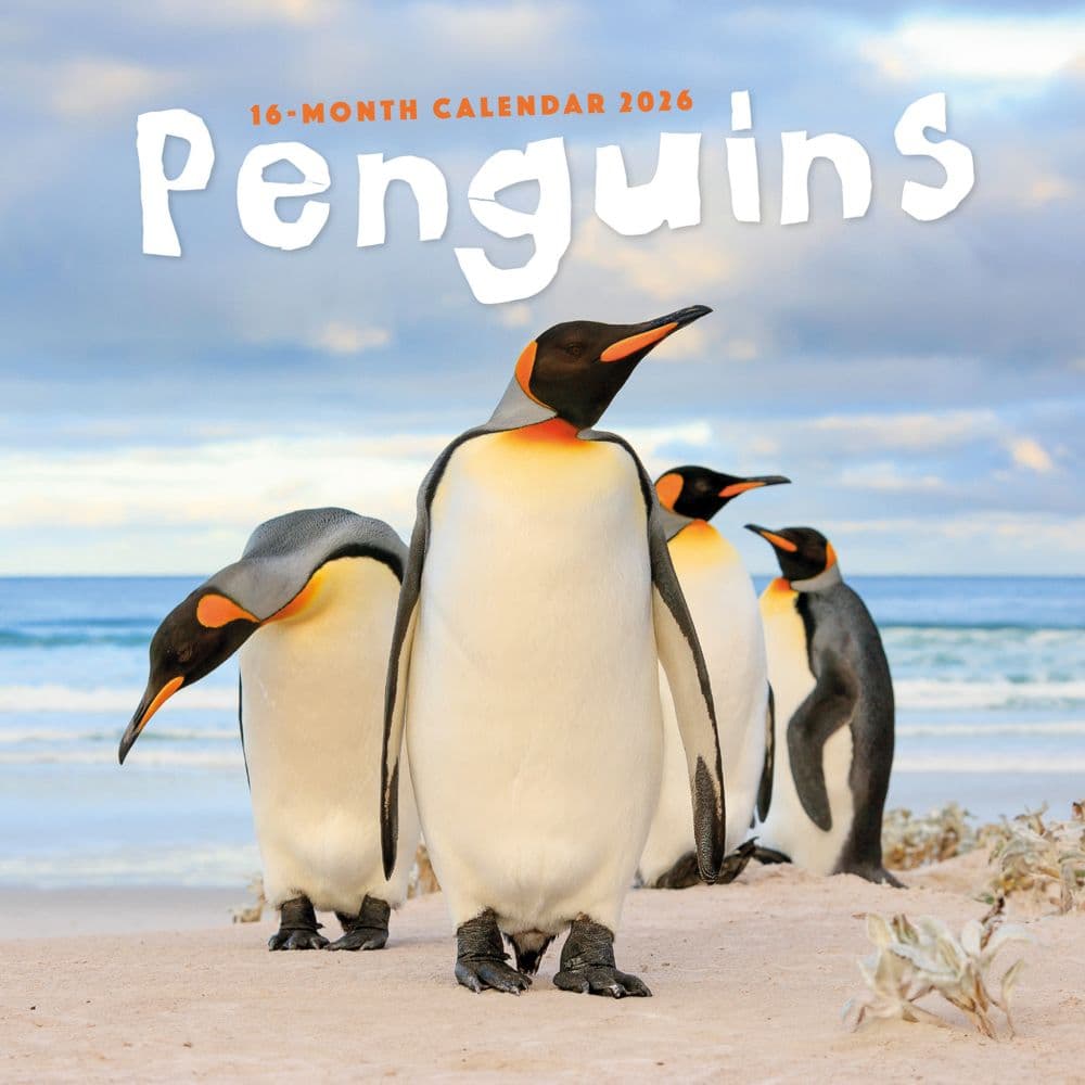 Penguins 2026 Wall Calendar Calendars Com 4e2843b7 36ad 4589 A408