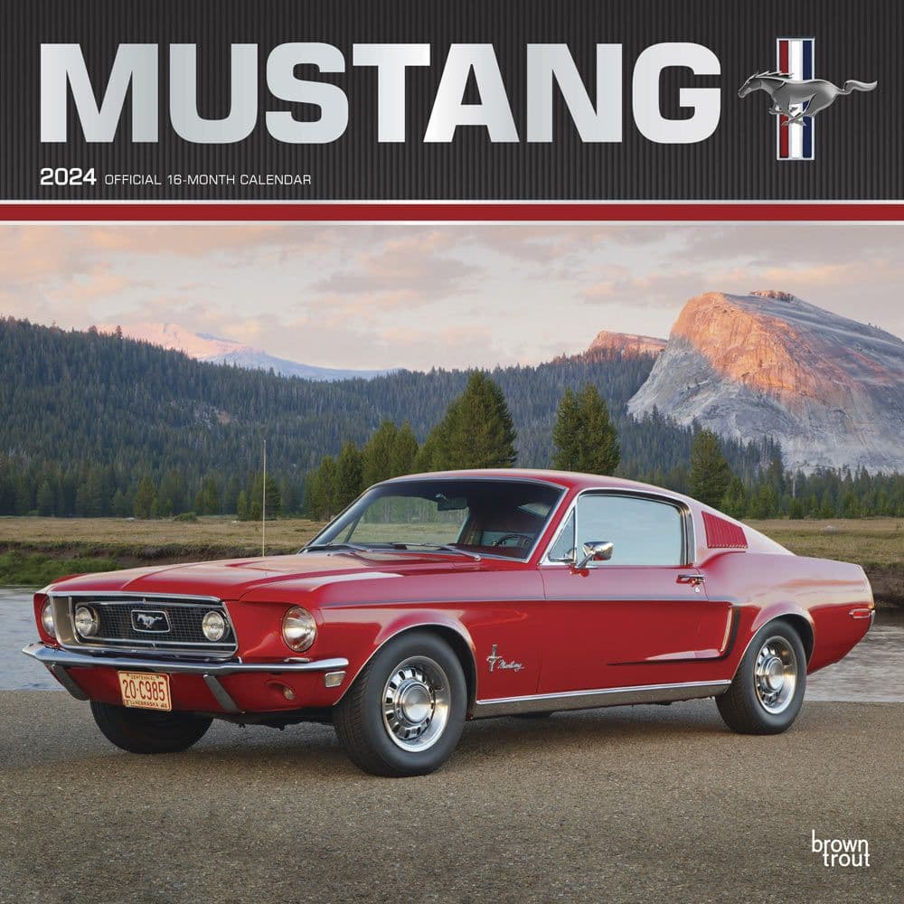 Mustang  2024 Wall Calendar Main Image