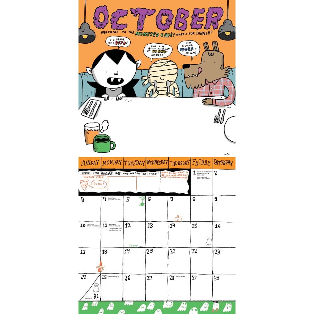 Kids Awesome Activity 2027 Wall Calendar Fourth Alternate Image