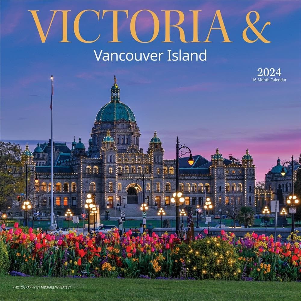 Victoria & Vancouver Island 2025 Wall Calendar