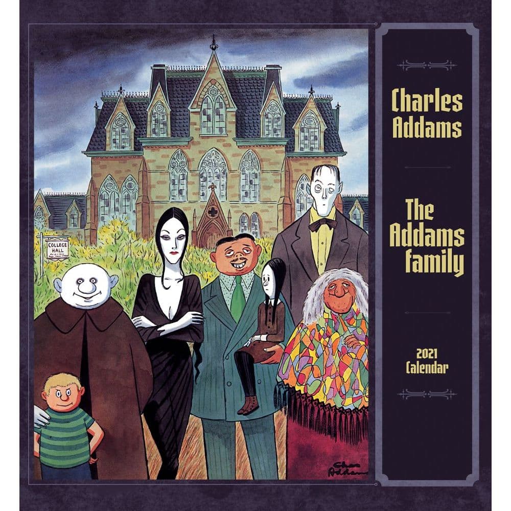 The Addams Family Wall Calendar