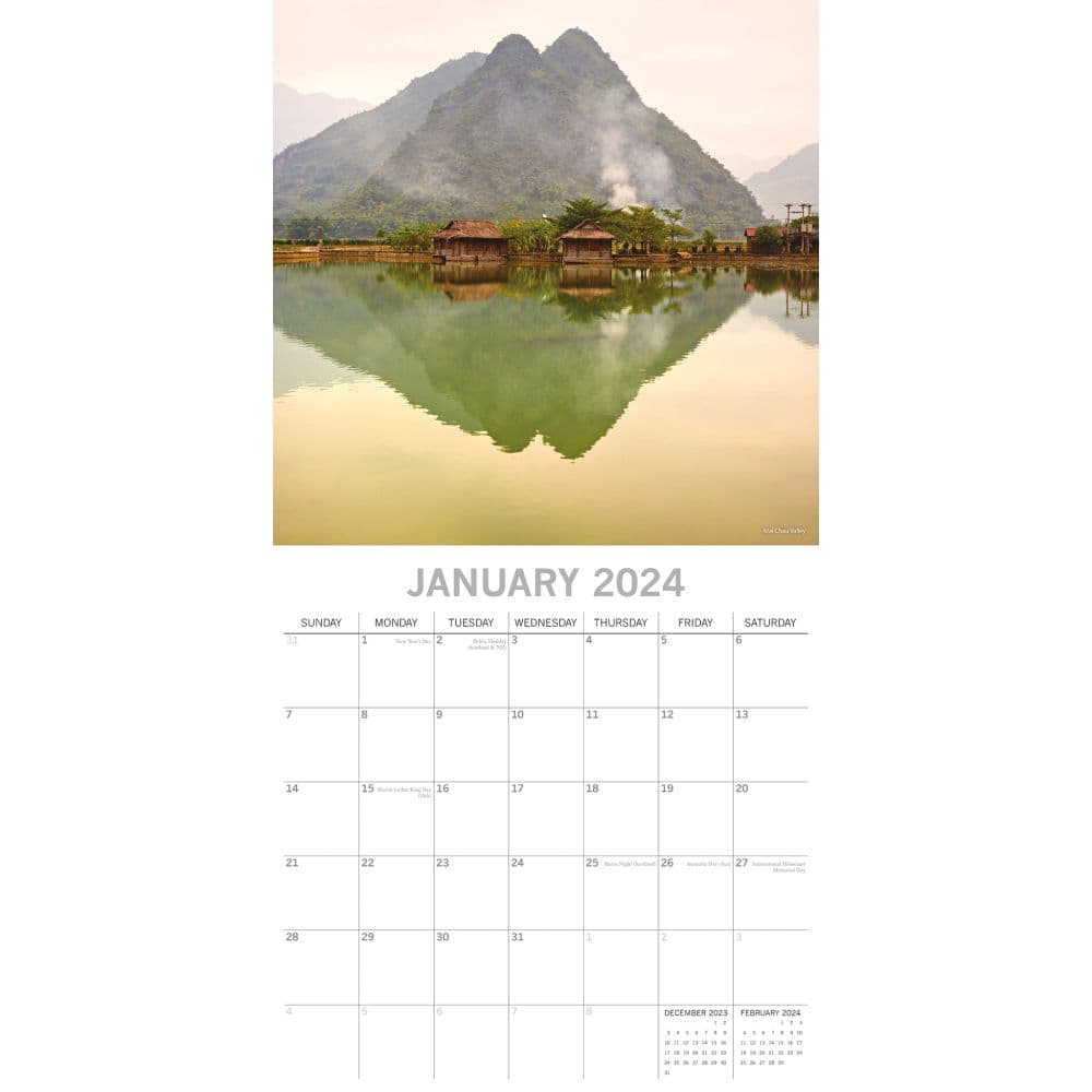 Vietnam 2024 Wall Calendar