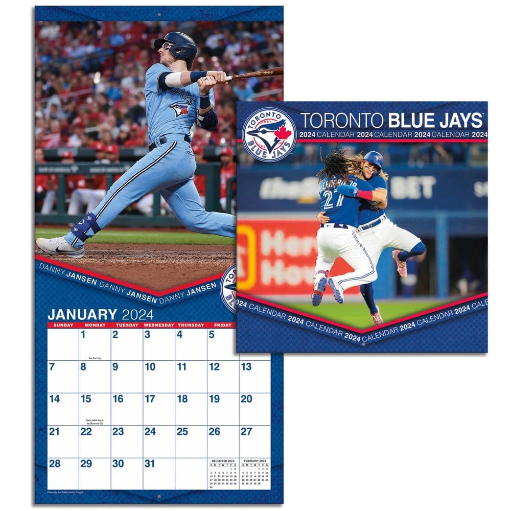 Toronto Blue Jays 2024 Mini Wall Calendar