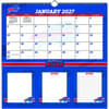 image NFL Buffalo Bills 2027 Memomate Spiral Wall Calendar Main Product Image
