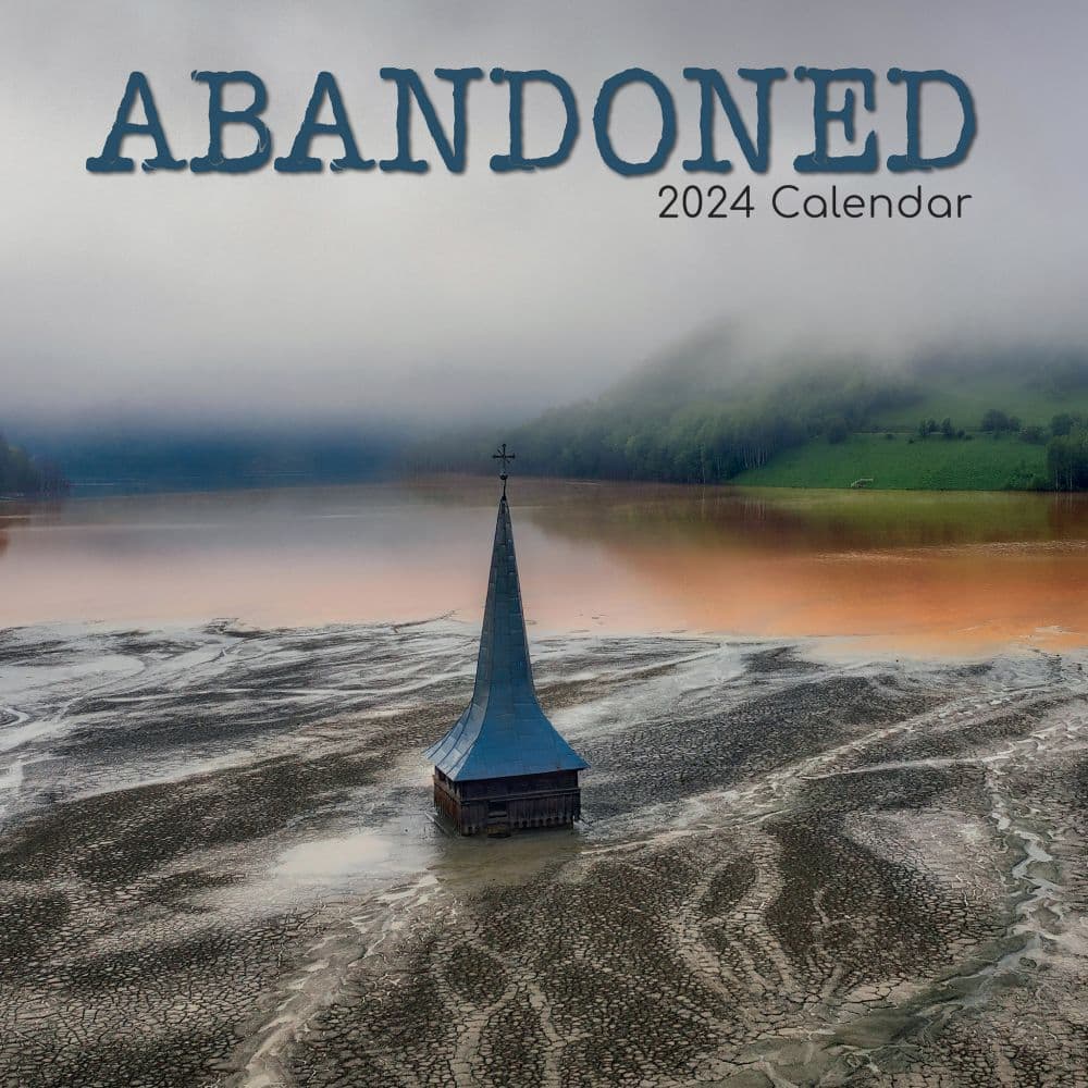 Abandoned 2025 Wall Calendar