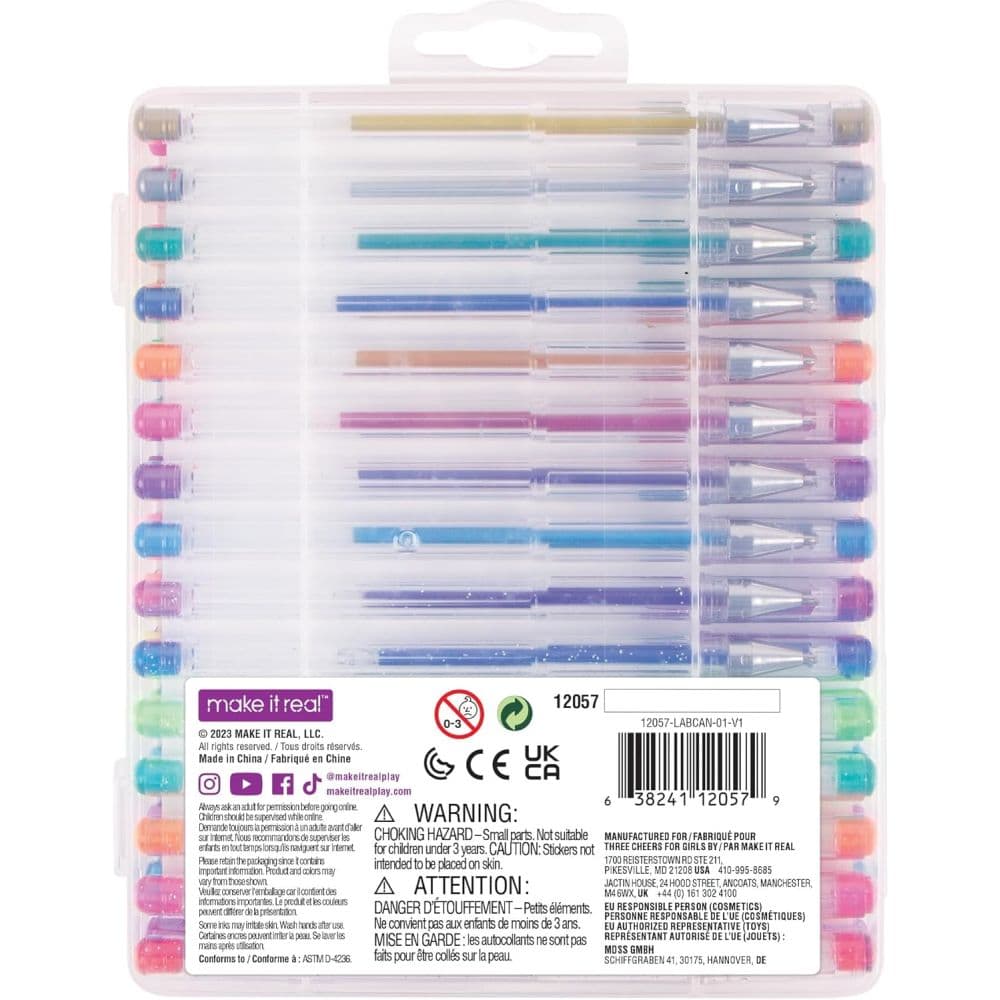 Scented Gel Pens CYO Stickers Third Alternate Image