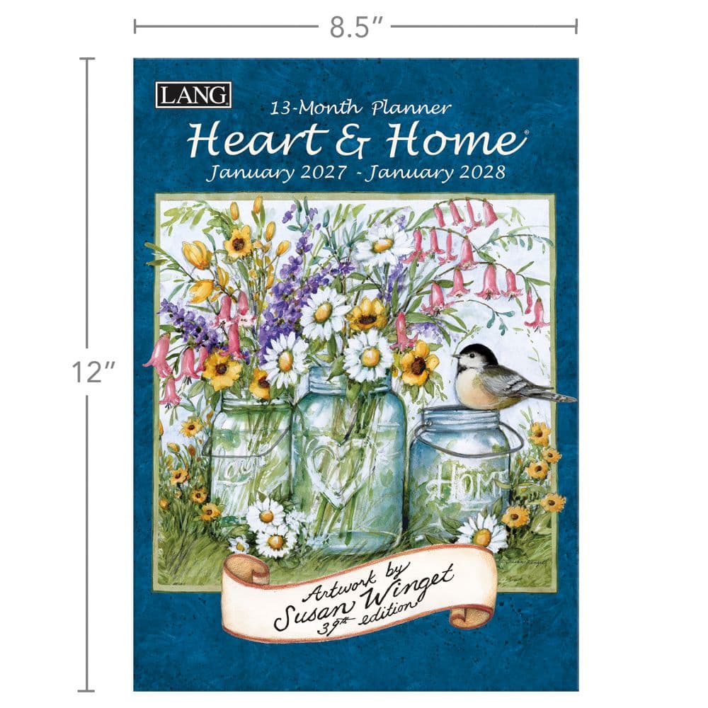 Heart and Home 2027 Planner by Susan Winget Fifth Alternate Image