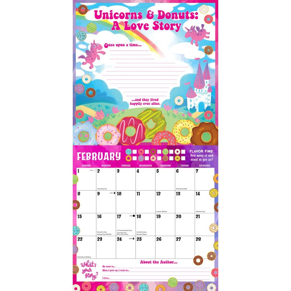 Kids Plan It 2026 Wall Calendar Second Alternate Image