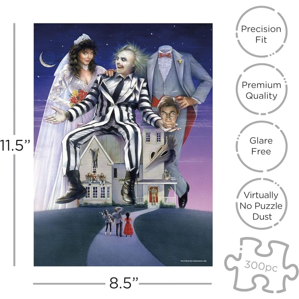 Beetlejuice 300 Piece Puzzle Third Alternate Image