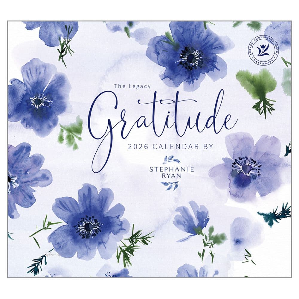 Gratitude by Stephanie Ryan 2026 Wall Calendar Main Image