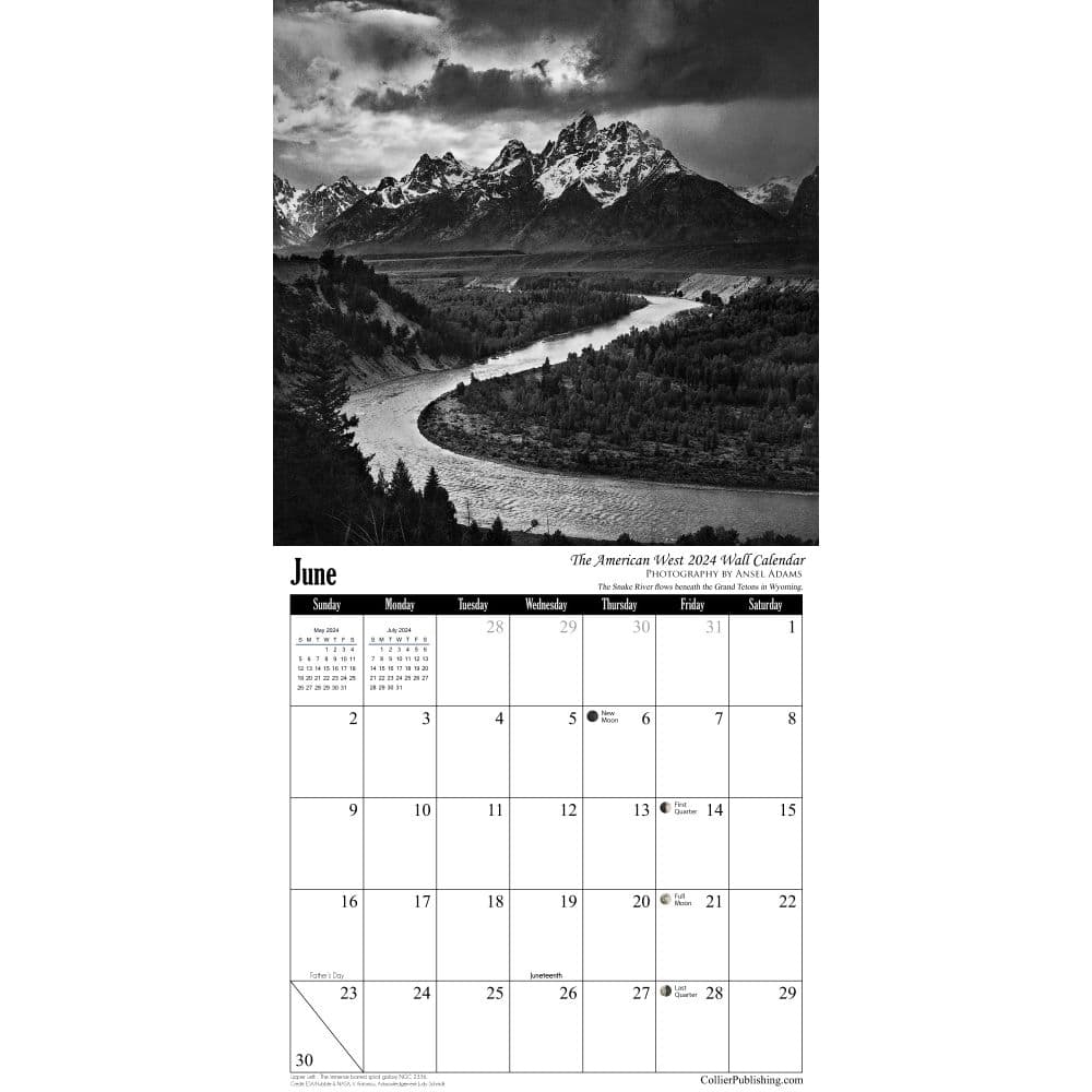 Ansel Adams 2024 Wall Calendar