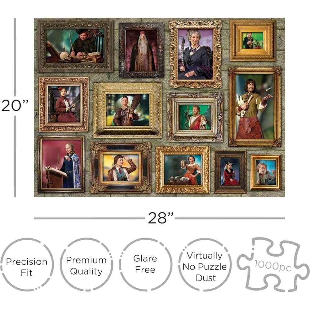 Harry Potter Famous Witches 1000 Piece Puzzle Third Alternate Image