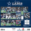 image NFL Dallas Cowboys CeeDee Lamb 2027 Wall Calendar First Alternate Image