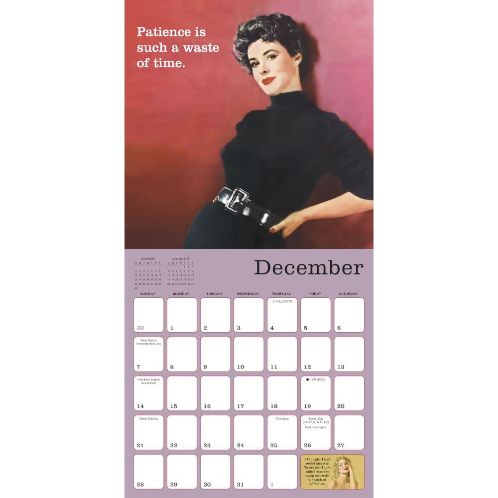 B Word 2025 Wall Calendar Third Alternate Image width=&quot;1000&quot; height=&quot;1000&quot;