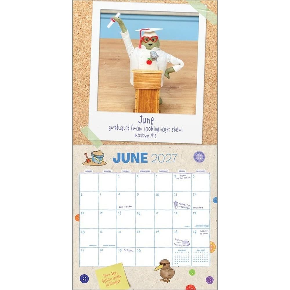 Tiny Chef 2027 Wall Calendar Third Alternate Image