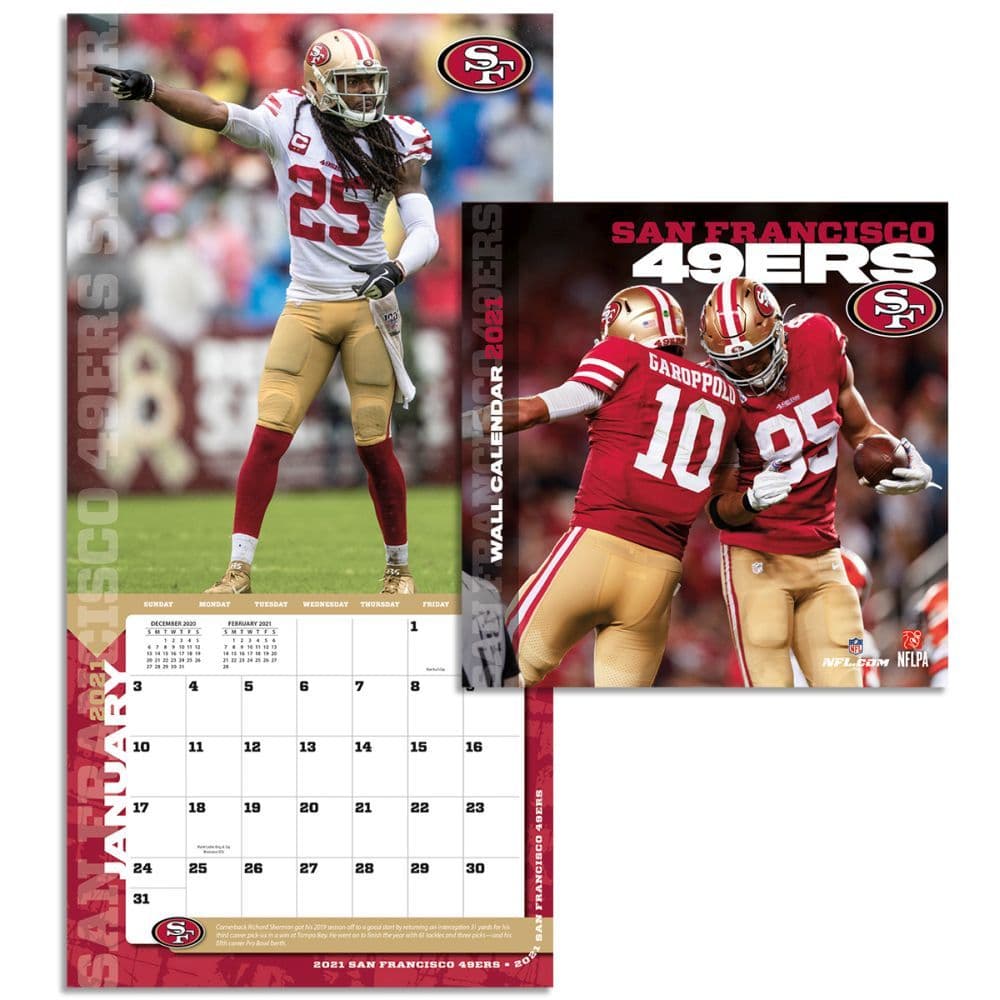 San Francisco 49ers Mini Wall Calendar