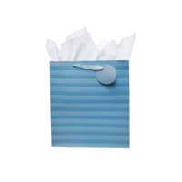 image Blue Stripe Large Gift Bag