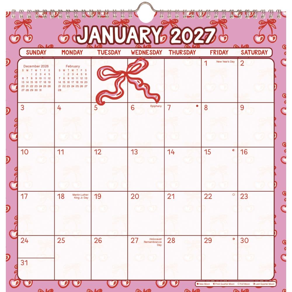 Marble Spiral 2027 Wall Calendar First Alternate Image