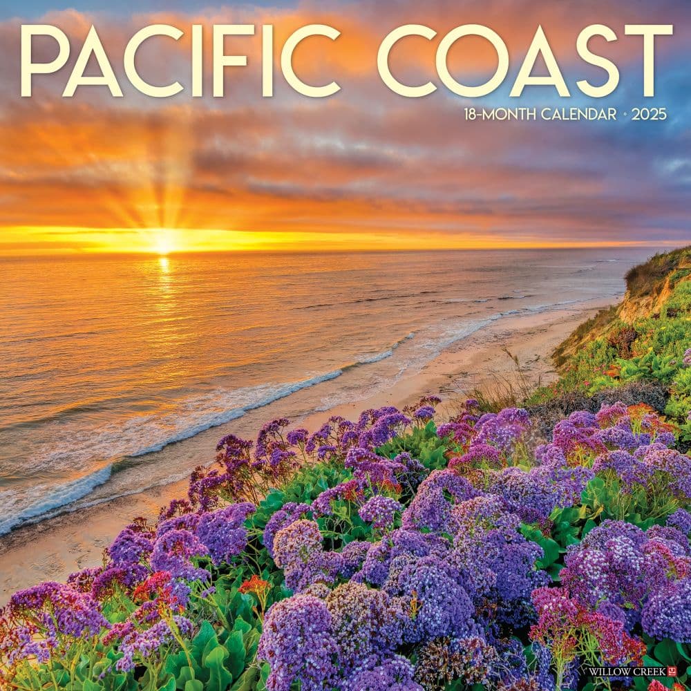 Pacific Coast 2025 Wall Calendar Main Image