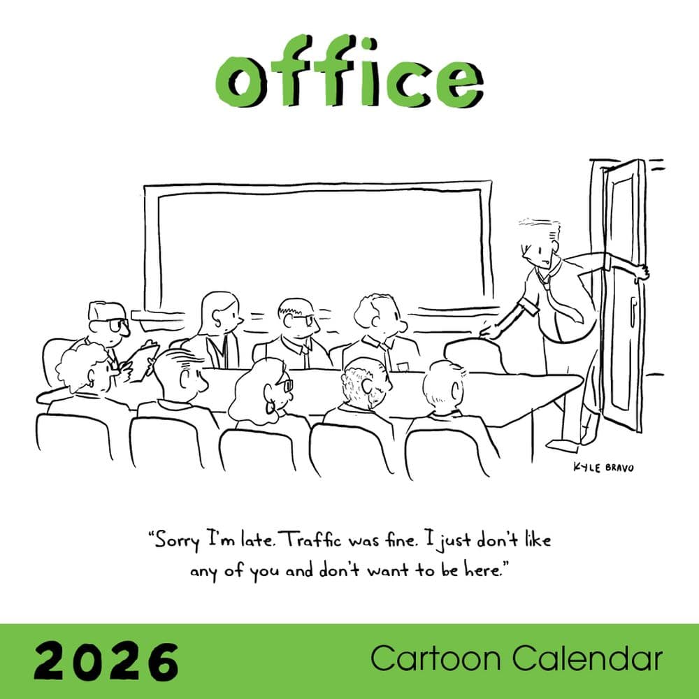 Office 2026 Wall Calendar Main Product Image