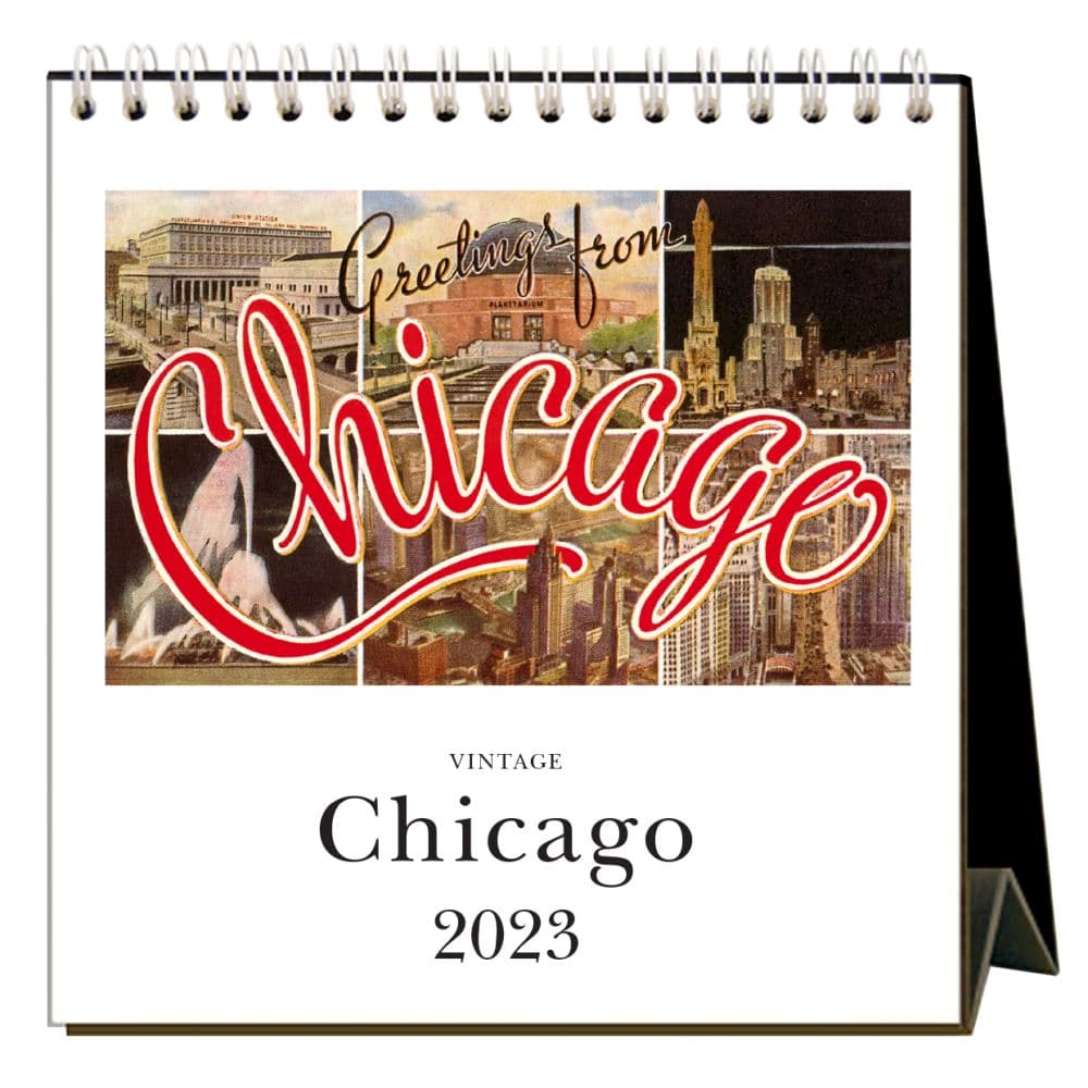 Chicago 2023 Desk Calendar - Calendars.com