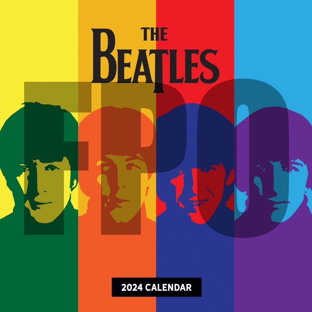 Beatles 2024 Wall Calendar - Calendars.com