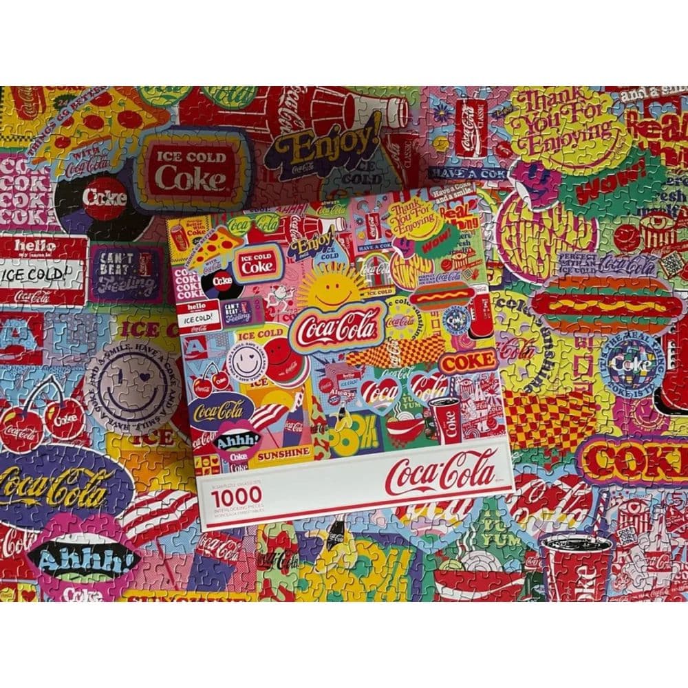 Coca Cola Pop Art 1000 Piece Puzzle Third Alternate Image