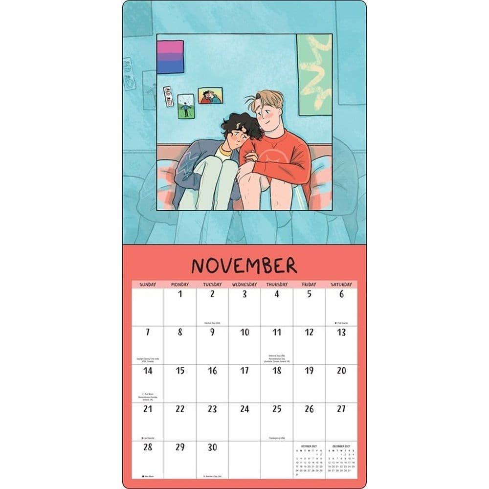 Heartstopper 2027 Wall Calendar Sixth Alternate Image