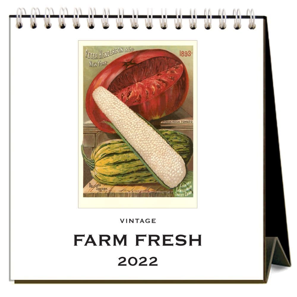Farm Fresh 2022 Desk Calendar