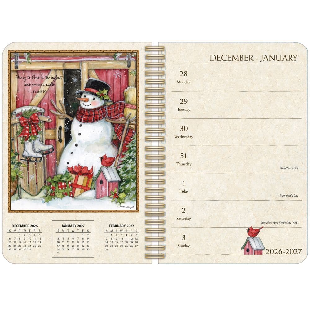 Bountiful Blessings 2027 Spiral Planner by Susan Winget Fourth Alternate Image