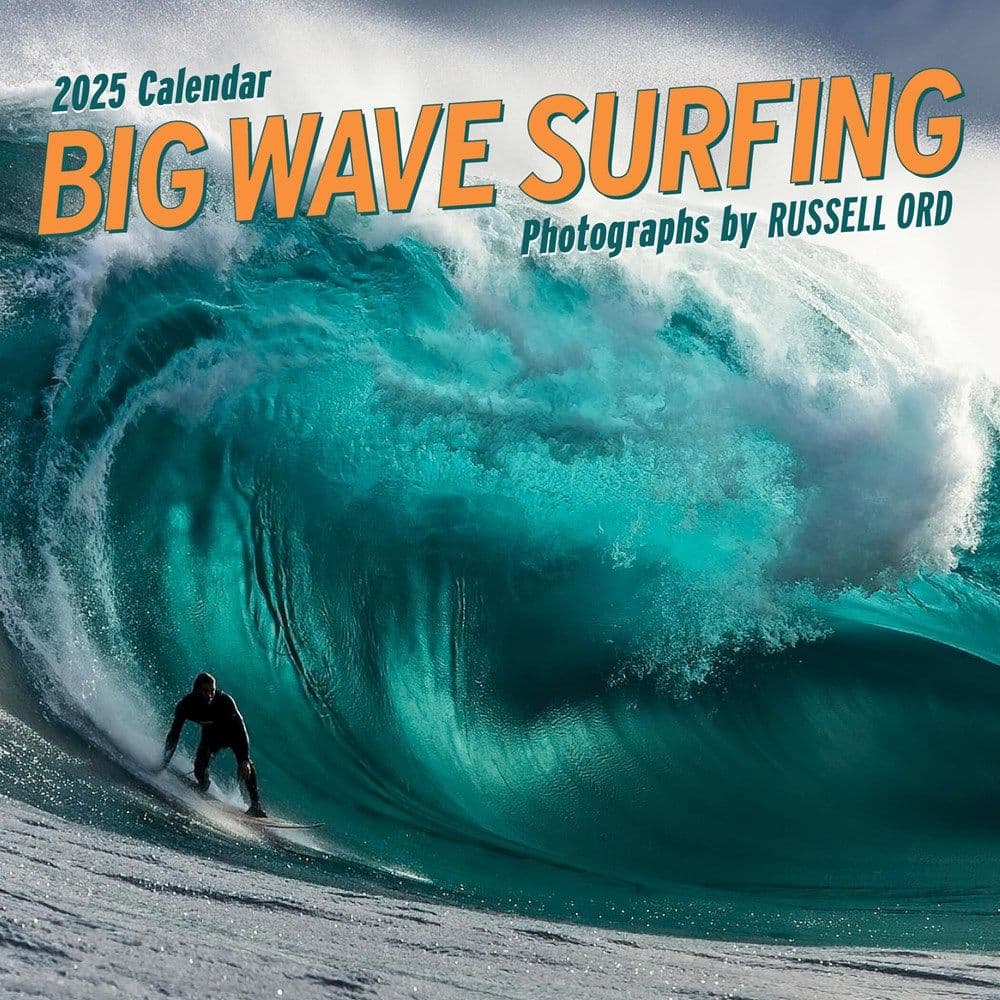 image Big Wave Surfing 2025 Wall Calendar Main Image