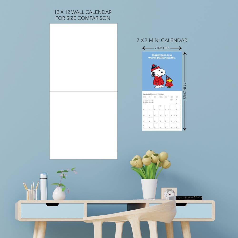 Peanuts Happiness Is 2027 Wall Calendar Third Alternate Image