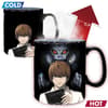 image Death Note Kira and L Heat Change Mug First Alternate Image