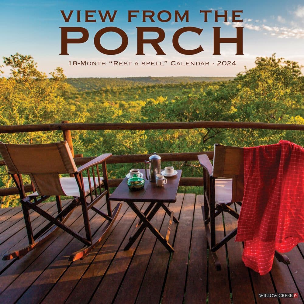 View From the Porch 2025 Wall Calendar