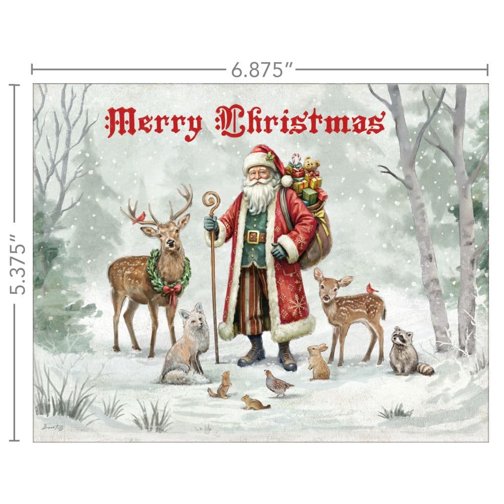 Forest of Cheer Boxed Christmas Cards Fourth Alternate Image